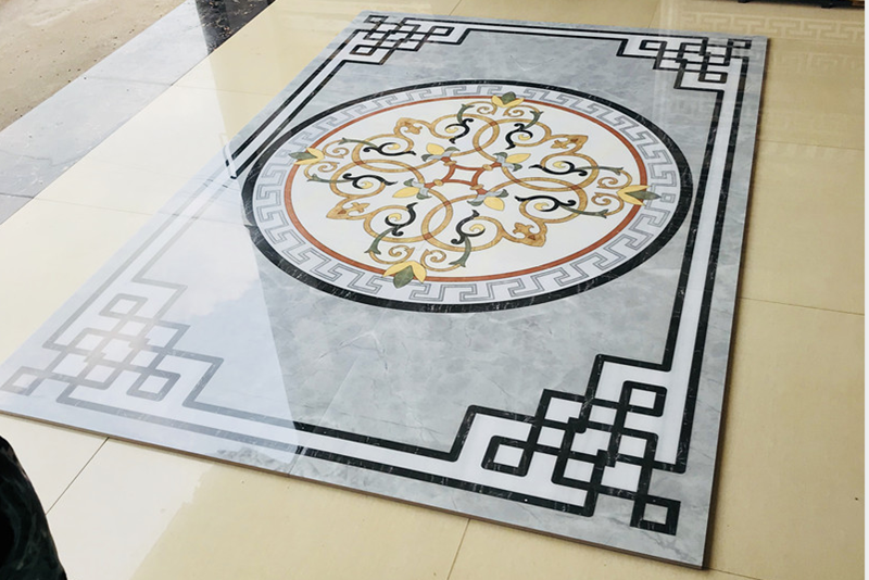 瓷砖拼花效果图